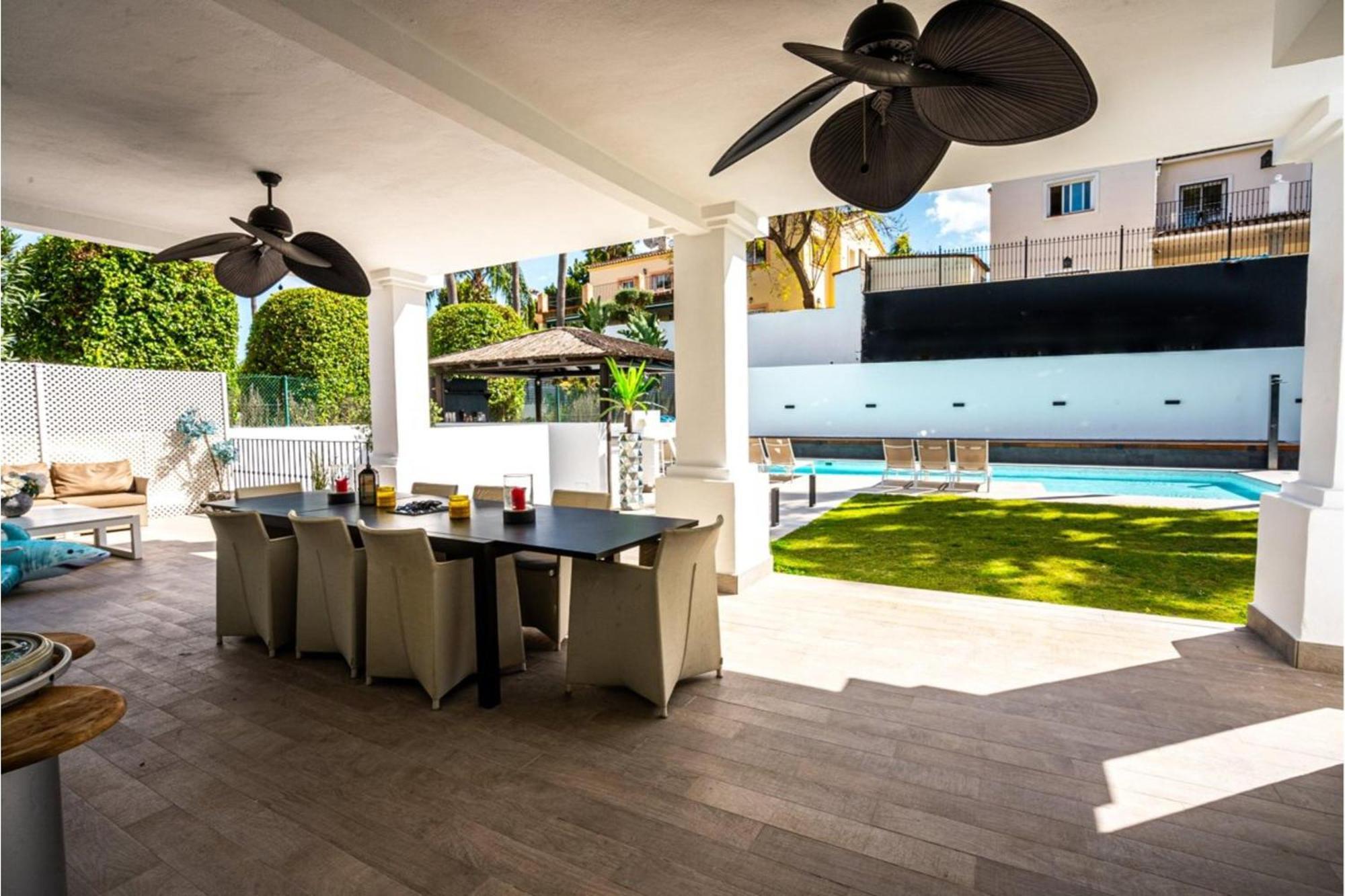 Villa Zacaluca Pool Whirlpool Sauna&Gym Marbella Esterno foto