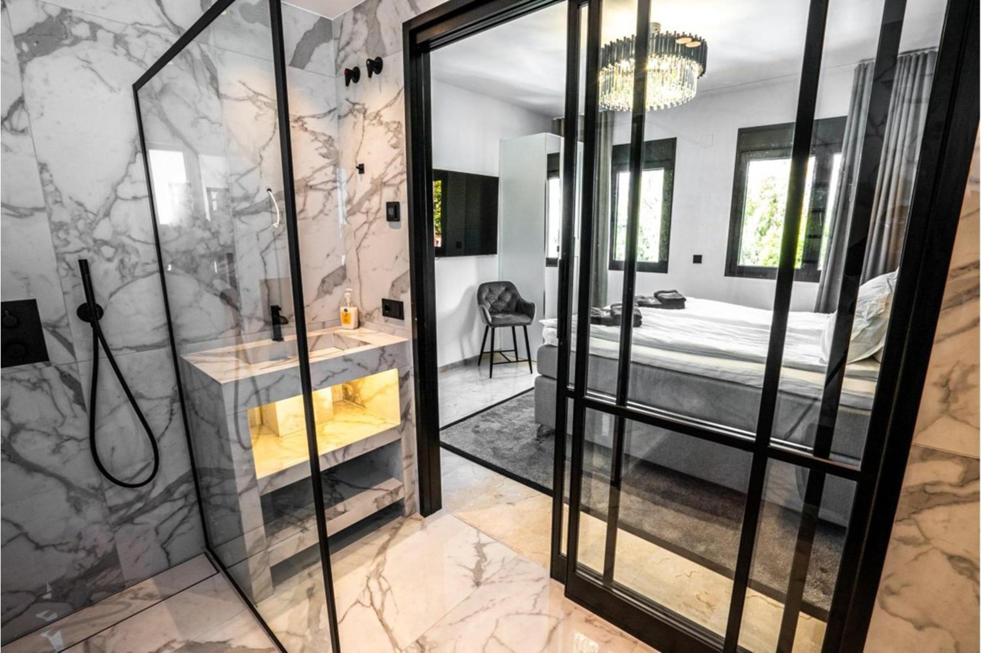 Villa Zacaluca Pool Whirlpool Sauna&Gym Marbella Esterno foto