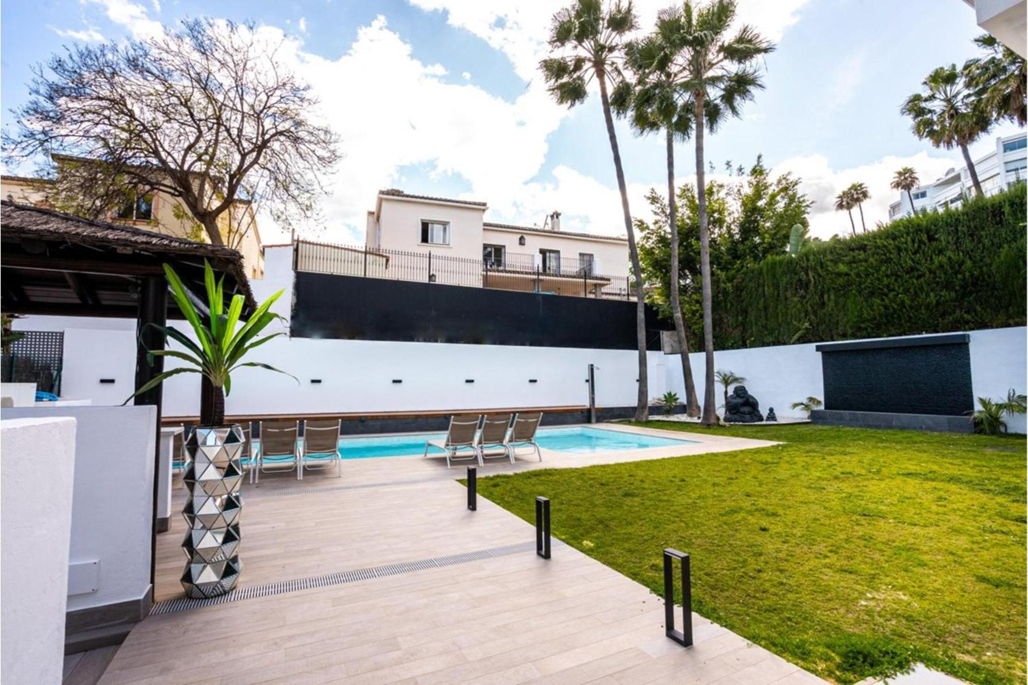 Villa Zacaluca Pool Whirlpool Sauna&Gym Marbella Esterno foto