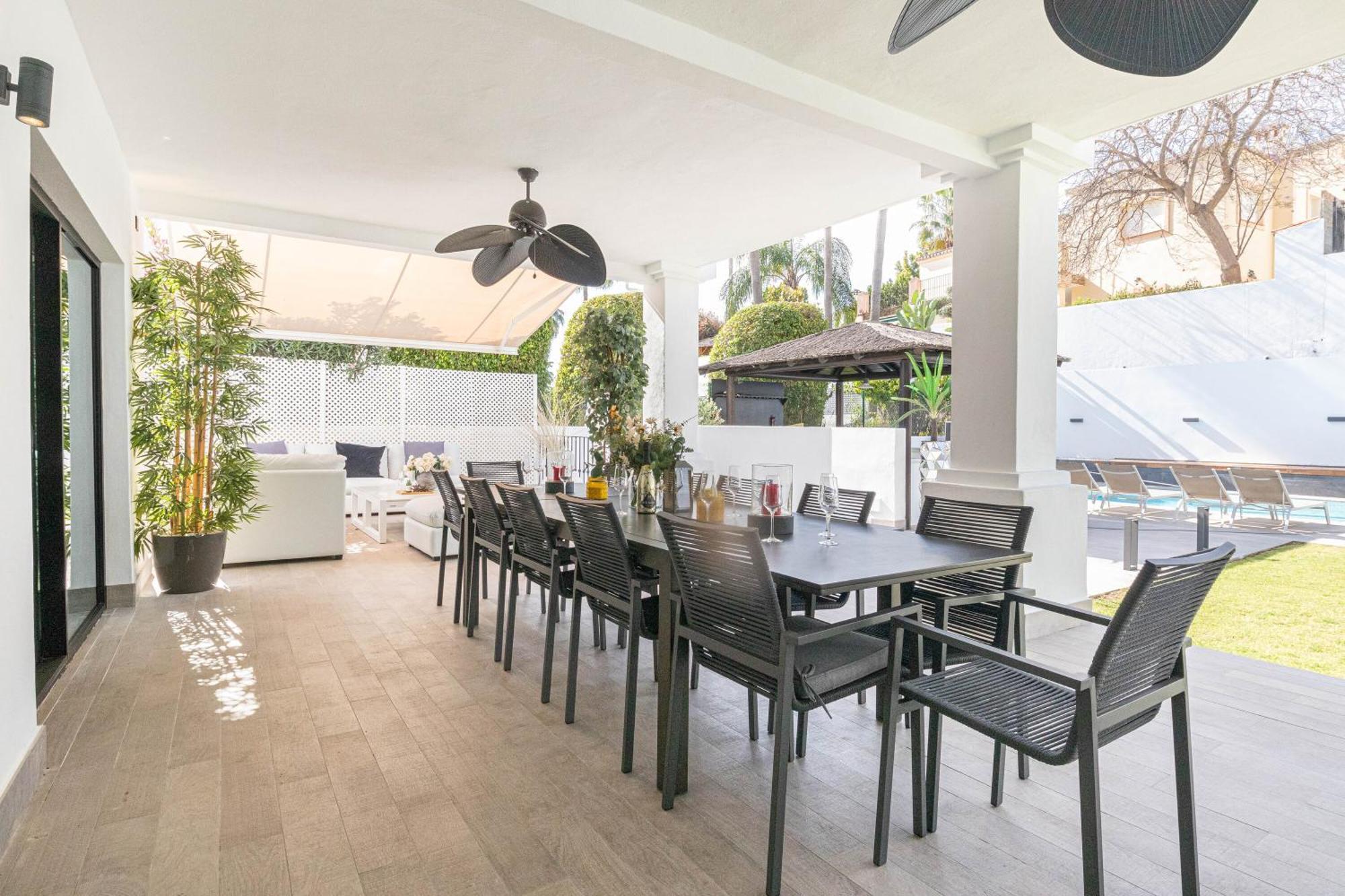 Villa Zacaluca Pool Whirlpool Sauna&Gym Marbella Esterno foto